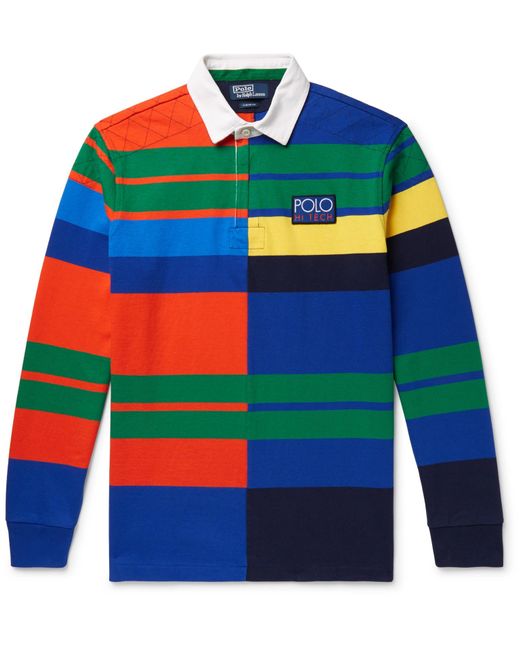 Polo Ralph Lauren Multicolor Long Sleeved Rugby Polo Shirt for men