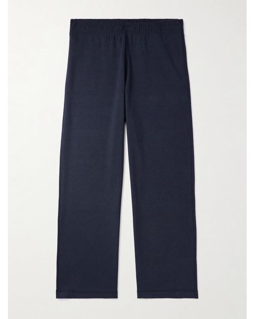 Our Legacy Blue Roman Olympic Straight-leg Stretch-jersey Trousers for men