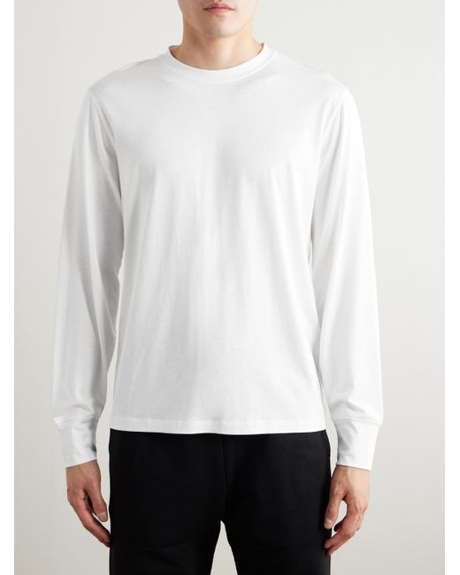 Maglia Slim-Fit di Tom Ford in White da Uomo
