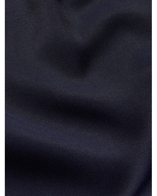 Acne Blue Wide-Leg Woven Sweatpants for men