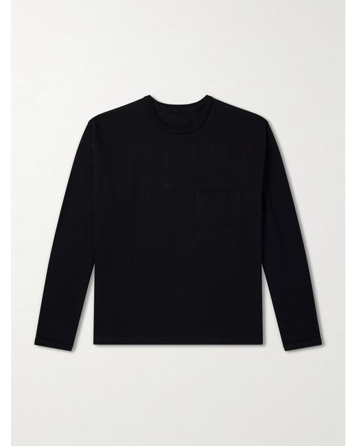 Lemaire Blue Cotton-Jersey T-Shirt for men