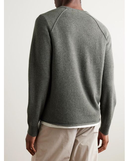 James Perse Gray Cashmere Sweater for men