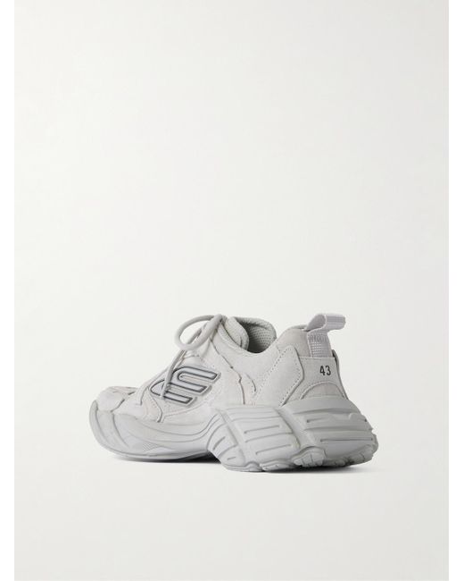 Balenciaga Gray Monday Shoe for men
