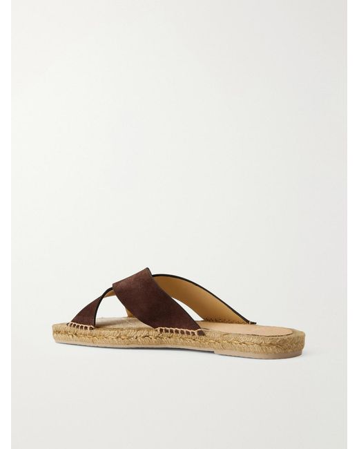 Castaner Brown Keanu Suede Sandals for men