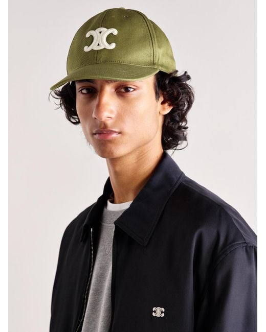 Berretto Da Baseball di Céline in Green da Uomo