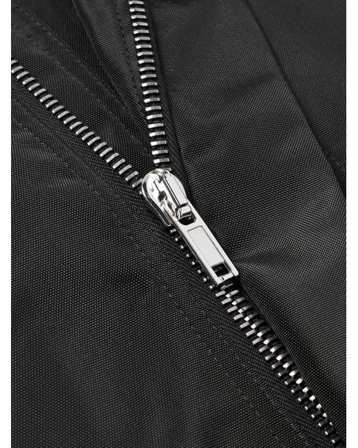 Rick Owens Black Padded Shell Jacket for men