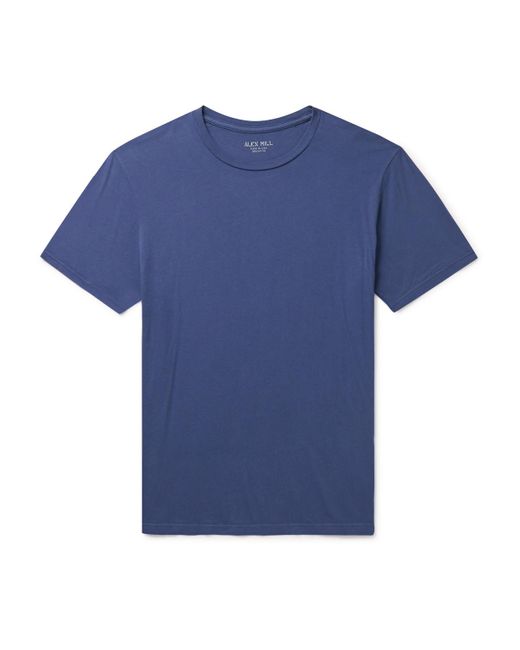 Alex Mill Blue Mercer Cotton-jersey T-shirt for men