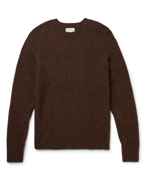 J.Crew Brown Wool Sweater for men