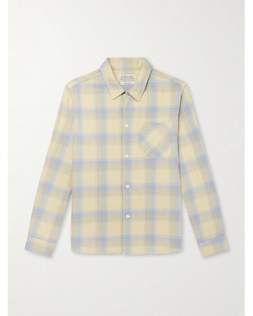 Remi Relief White Checked Cotton Shirt for men