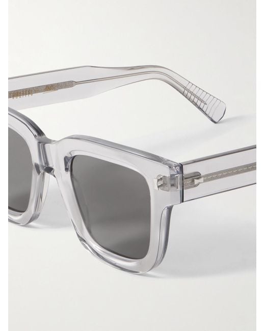 Mr P. Gray Cubitts Plender D-frame Acetate Sunglasses for men
