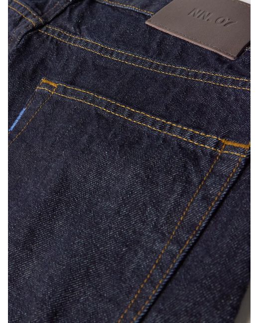 NN07 Blue Otis 1843 Straight-leg Organic Jeans for men