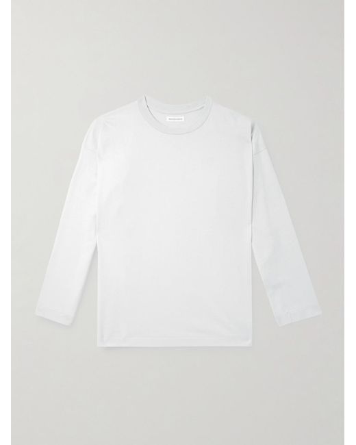 Kaptain Sunshine White Suvin Cotton-Jersey T-Shirt for men