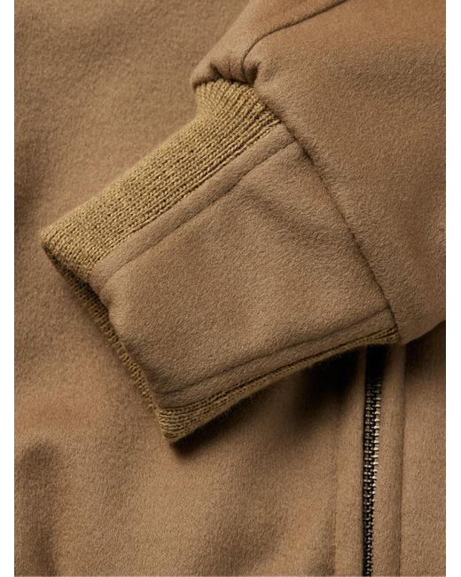 Golden Bear Natural The Jackson Wool Bomber Jacket for men