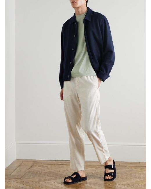 Overshirt di Sunspel in Blue da Uomo