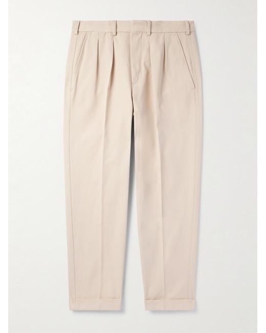 Pantaloni A Gamba Dritta di Tom Ford in Natural da Uomo