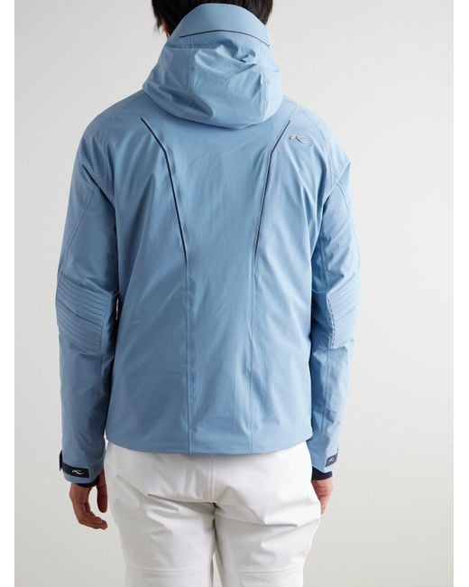 Kjus Blue Formula Padded Hooded Ski Jacket for men