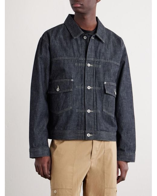 Neighborhood Blue Denim Jacket for men