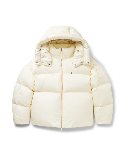 Moncler Genius Natural Roc Nation By Jay-z Antila Logo-appliquéd Quilted Shell Hooded Down Jacket for men