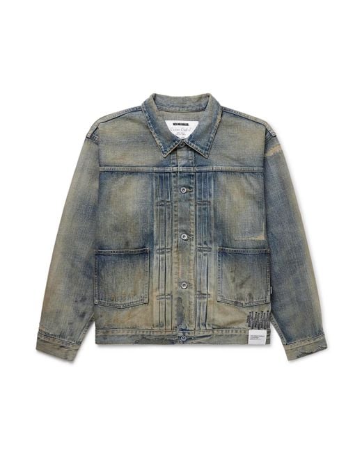 Neighborhood Blue Savage Type-1 Denim Jacket for men