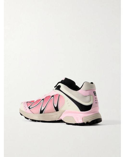 Salomon Pink Xt-Whisper Rubber-Trimmed Mesh Sneakers for men