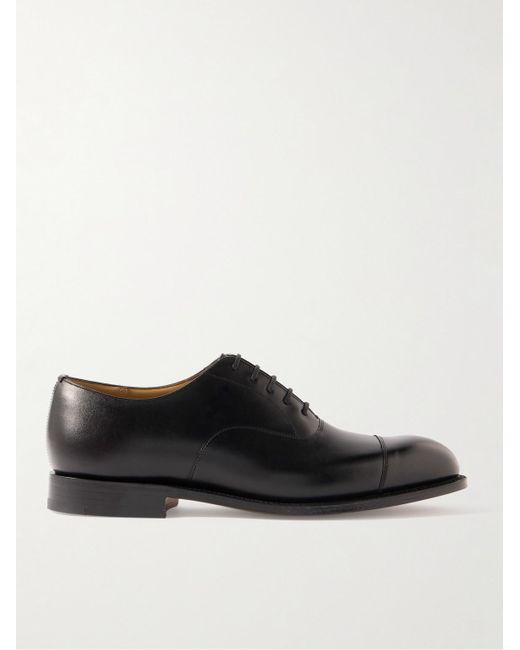 Church's Black Consul Leather Oxford Shoes for men