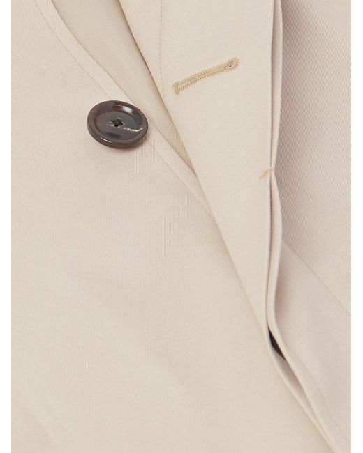 Officine Generale Natural Henrick Cotton-Twill Trench Coat for men