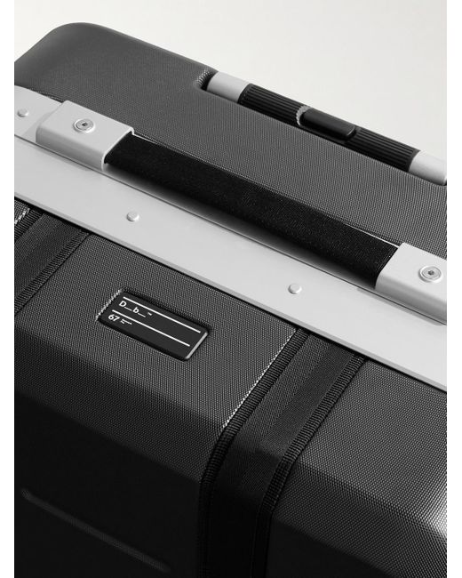 Db Journey Black Ramverk Pro Medium Polycarbonate And Aluminium Check-in Suitcase for men
