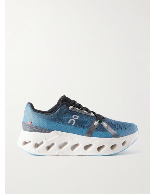 On Shoes Blue Cloudeclipse Mesh Sneakers for men