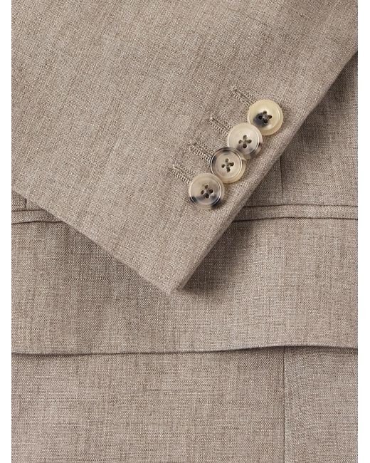 Paul Smith Natural Delave Linen Blazer for men