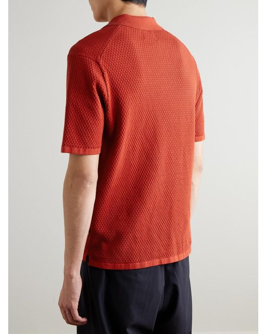 NN07 Red Paul 60016 Cotton Polo Shirt for men