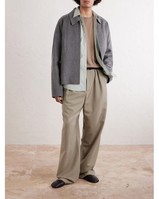 Merino Wool Sweater di Dries Van Noten in Natural da Uomo