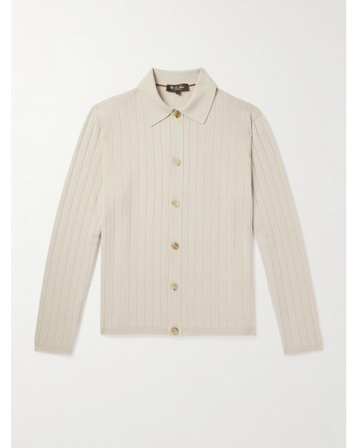 Loro Piana Natural Wool Sweater for men