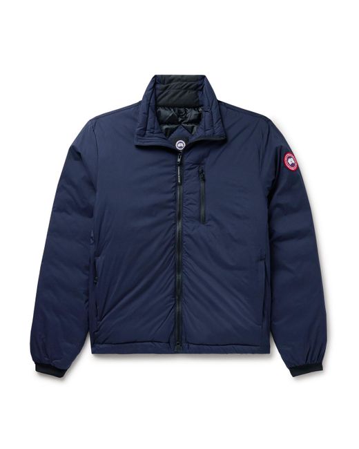 Canada Goose Blue Lodge Quilted Ripstop Down Jacket for men