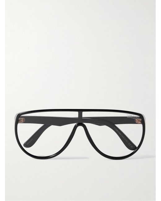 Tom Ford Black Achilles D-frame Acetate Sunglasses for men