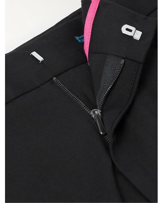 Paul Smith Black Tapered Organic Cotton-blend Twill Chinos for men