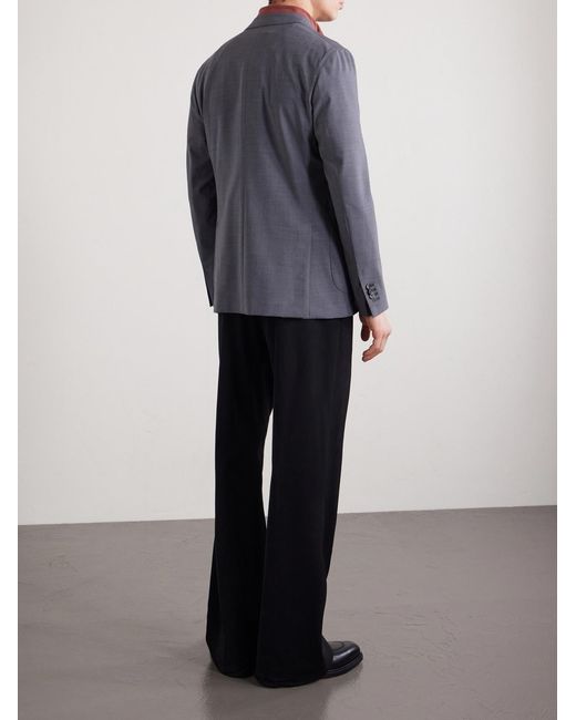 Slowear Blue Wool-blend Suit Jacket for men