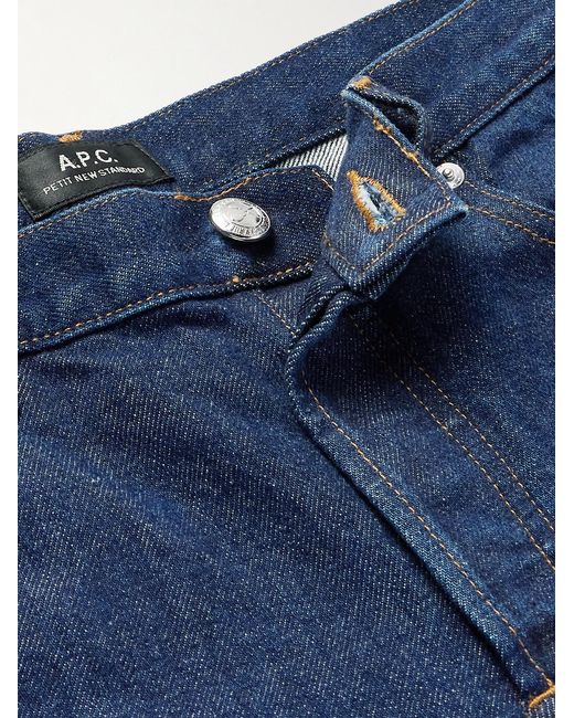 A.P.C. Blue Petit New Standard Slim-Fit Jeans for men