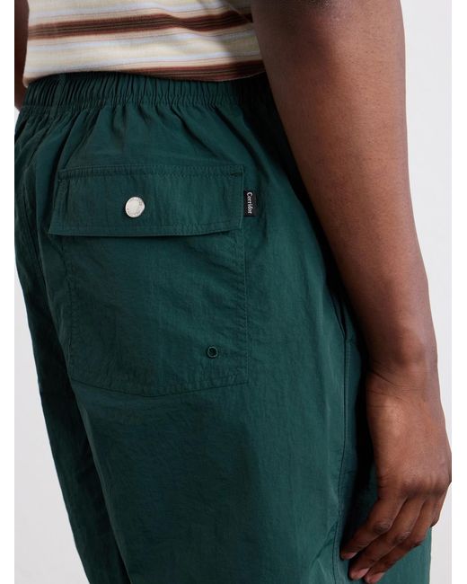 Corridor NYC Green Shell Drawstring Shorts for men