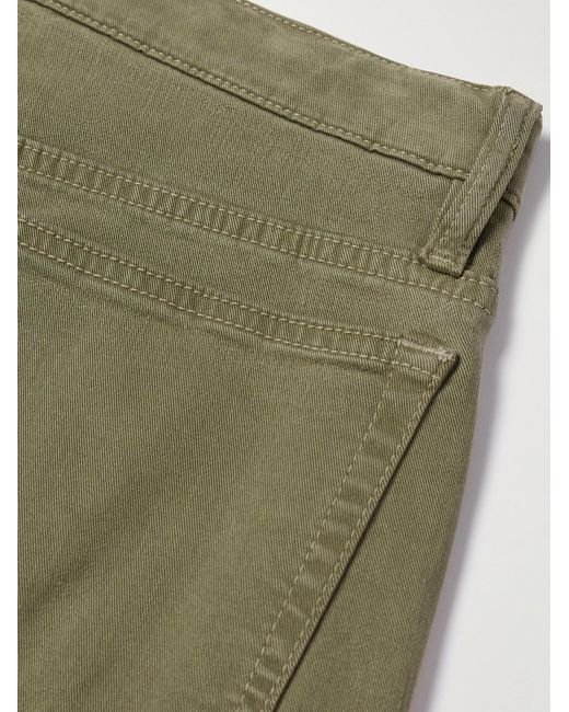 FRAME Green L'homme Slim-fit Stretch-lyocell Trousers for men