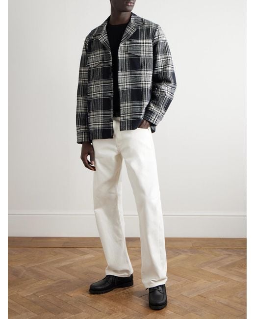 Overshirt di Officine Generale in Gray da Uomo