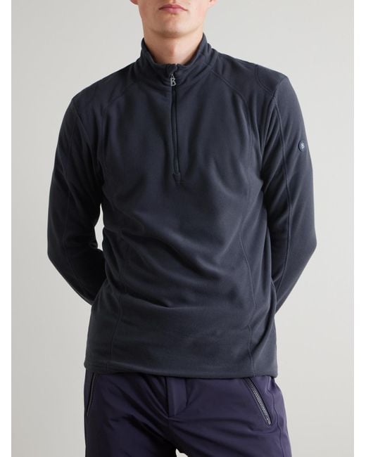 Bogner Blue Harry First Stretch-fleece Ski Mid-layer for men