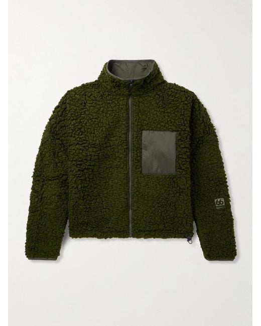 66 North Green Varmahlid Ripstop-trimmed Fleece Jacket for men