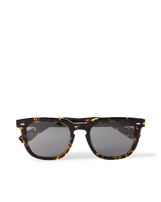 Oliver Peoples Gray D-frame Tortoiseshell Acetate Sunglasses for men
