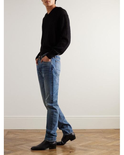 Tom Ford Blue Straight-leg Jeans for men