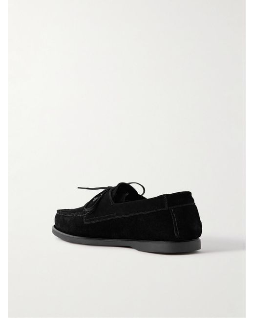 Scarpe Da Barca di Saman Amel in Black da Uomo