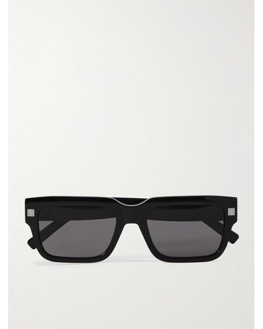 Occhiali da sole in acetato con montatura quadrata GV Day di Givenchy in Black da Uomo
