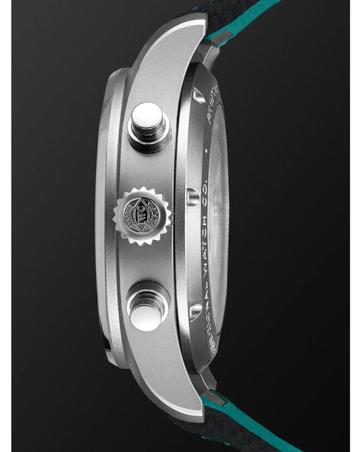 Iwc Black Pilot's Watch Mercedes-Amg Petronas Formula One Team Edition Automatic Chronograph Titanium Watch, Ref. Iw388108 for men