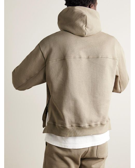John Elliott Natural Studio Fleece Villain 2.0 Cotton-jersey Hoodie for men