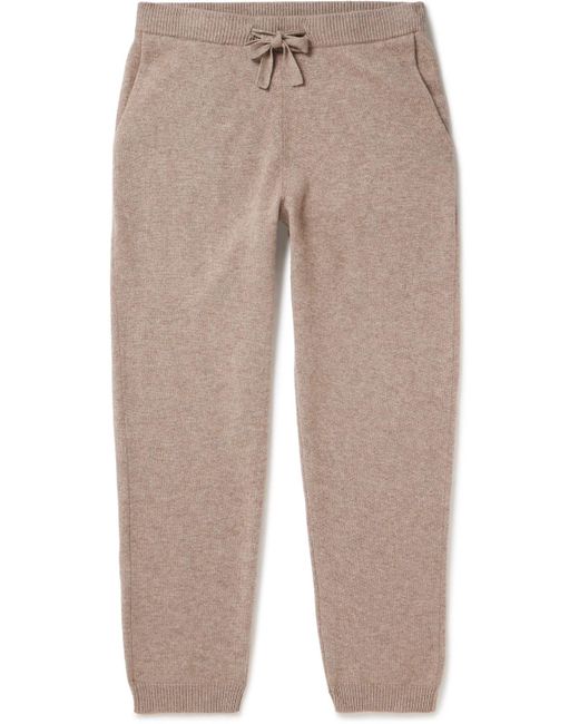 NN07 Natural 6610 Straight-leg Wool And Cashmere-blend Sweatpants for men