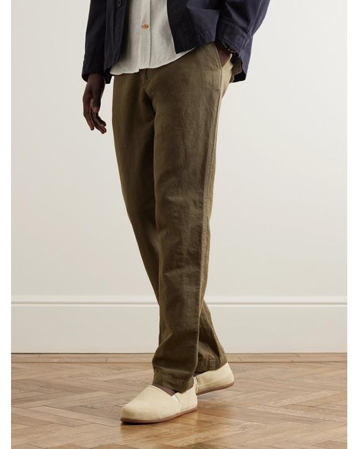 Mulo Natural Suede Loafers for men